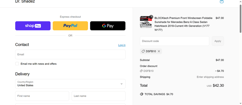 Dr Shadez Coupon Code - Enjoy 15% Off